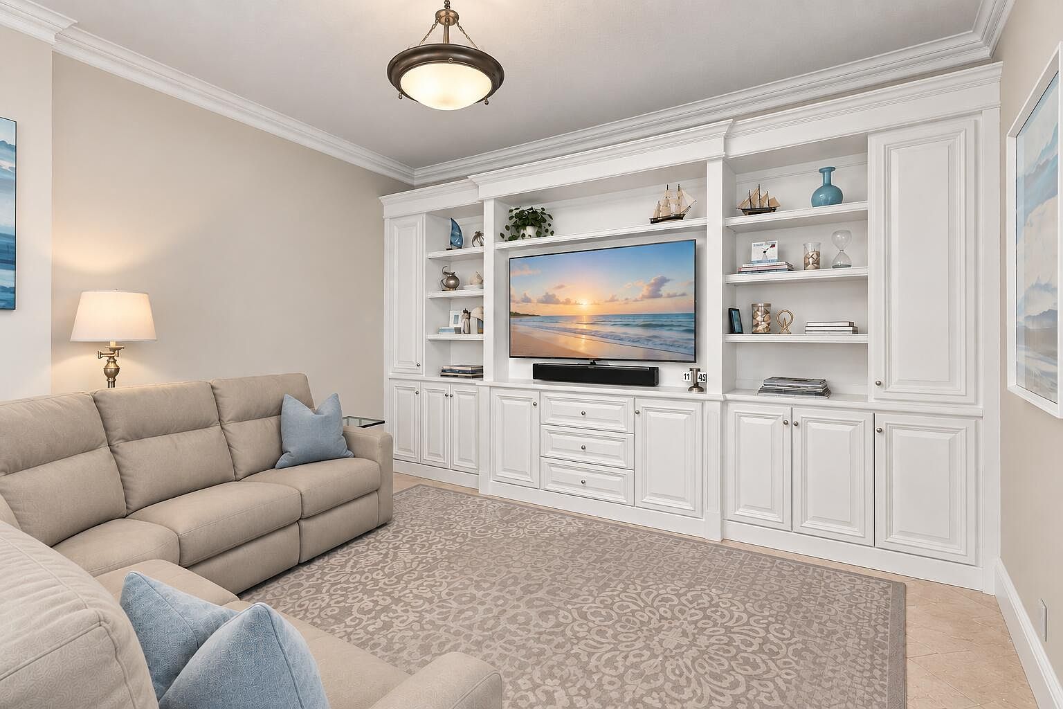 Living space at 1121 Delray Lakes Drive